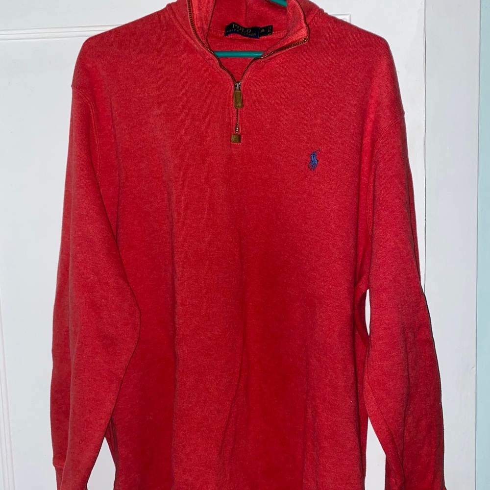 Quarter-Zip Pullover. Ralph Lauren